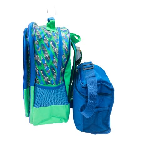 Nickelodeon Teenage Mutant Turtle Backpack School Bag With Matching Lunch Bag