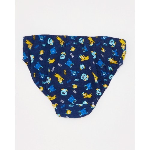 Little Monster Cotton Briefs- Pack Of 7