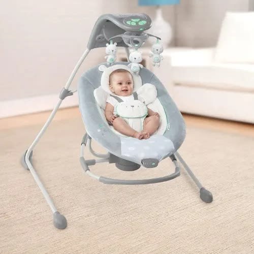 Ingenuity Inlighten Cradling Swing And Rocker