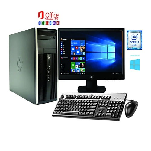 Hp Pro 6300 Microtower (intel Corei3, 6gb Ram, 1tb Hdd, Win 10 Pro & Ms Office 2016 Pro Pr