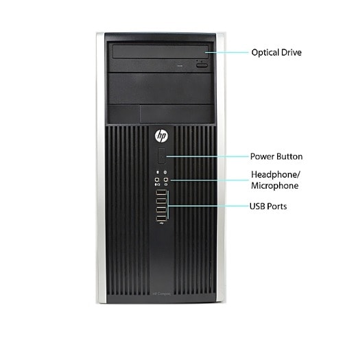 Hp Pro 6300 Microtower (intel Corei3, 6gb Ram, 1tb Hdd, Win 10 Pro & Ms Office 2016 Pro Pr
