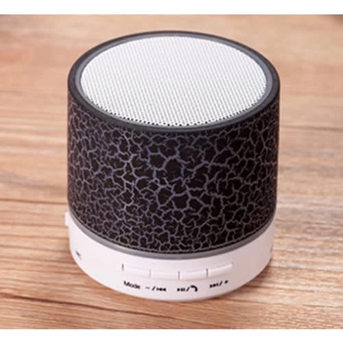 Led Portable Mini Bluetooth Speaker Wireless Bass Speaker W/tf Usb Fm Radio