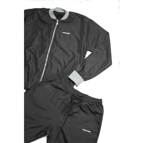 Men's Vinci Jacket And Short Set - Black And Grey