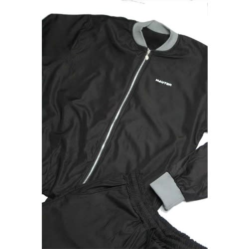 Men's Vinci Jacket And Short Set - Black And Grey