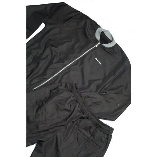 Men's Vinci Jacket And Short Set - Black And Grey