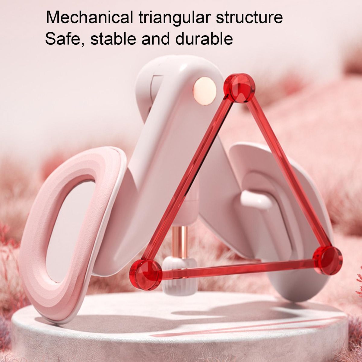 360-degree Rotatable Thigh Toner Pelvic Floor Trainer Pink