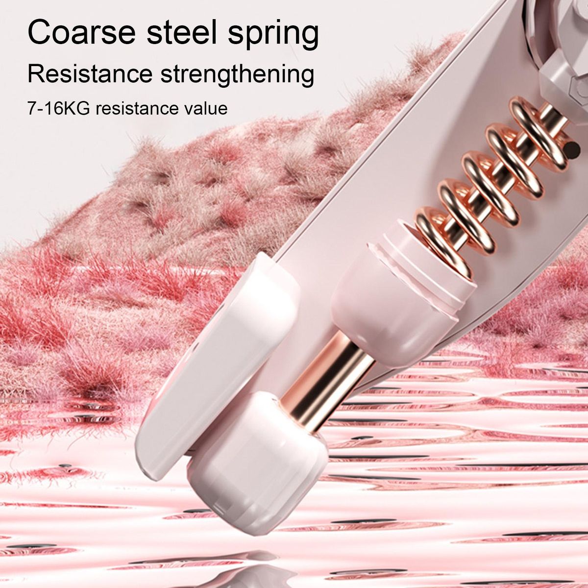 360-degree Rotatable Thigh Toner Pelvic Floor Trainer Pink