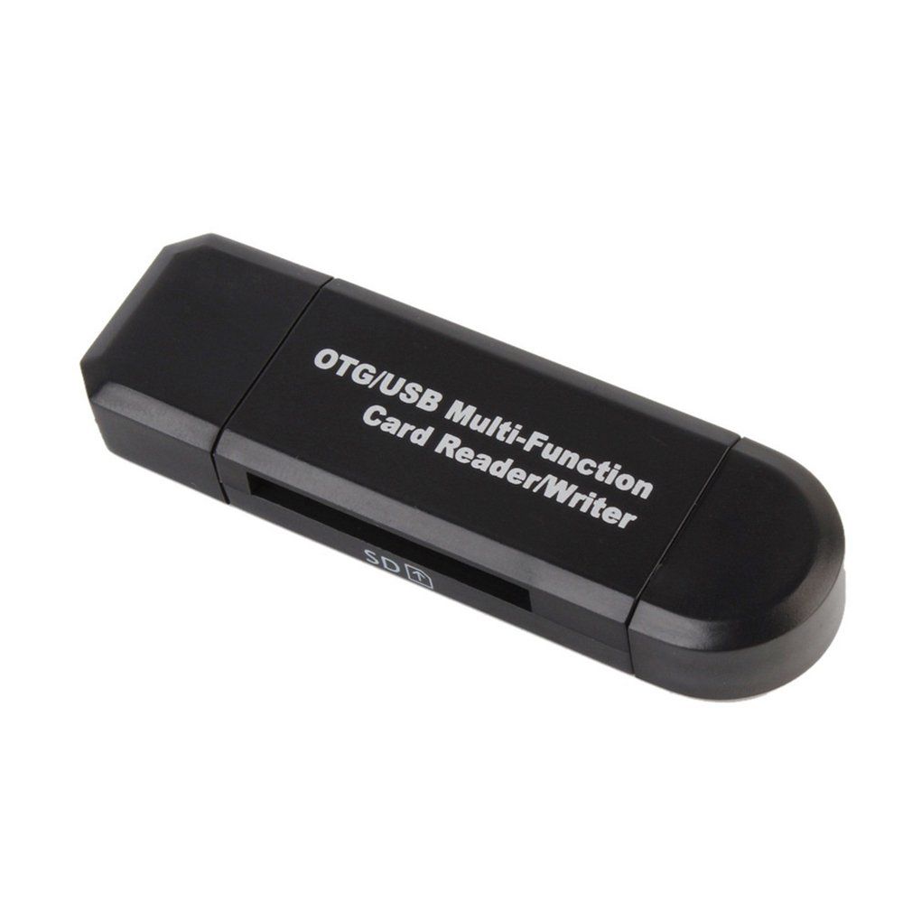 Multifunction OTG USB Card Reader Writer High-speed SD Micro-SD Card Reader