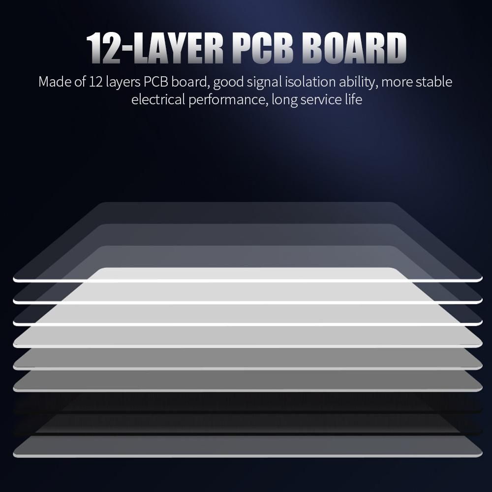 X58DUAL V1.1 E-ATX Gaming Motherboard with 4 DDR3 Memory Slots 2 CPU Slots Onboard M.2 Interface Support L5520 Processor