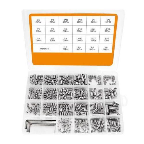 666Pcs Set Screw Hex Hexagon Socket Head