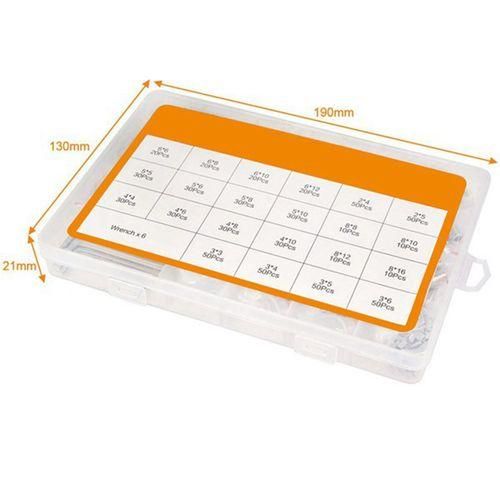 666Pcs Set Screw Hex Hexagon Socket Head