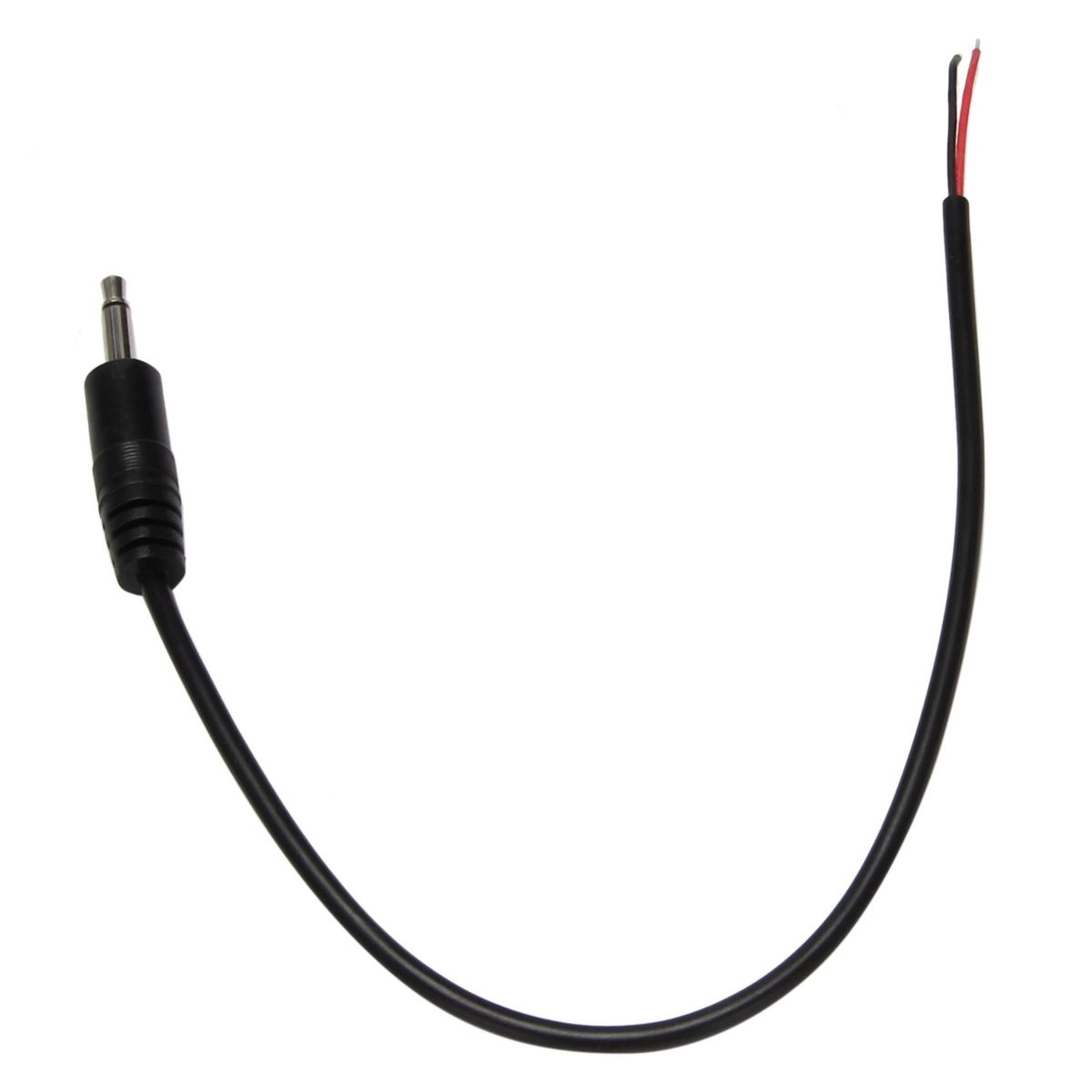 10Pcs Replacement Male Plug to Bare Wire Open End TS 2 Pole Mono 1/8inch 3.5mm Plug Jack Connector Audio Cable Repair