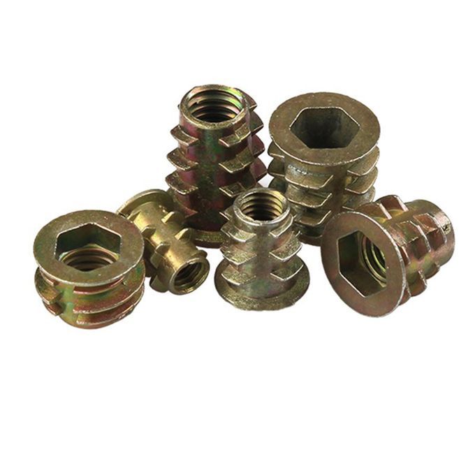 230x Threaded Insert Nuts, Threaded Insert Assortment Kit Wood Insert