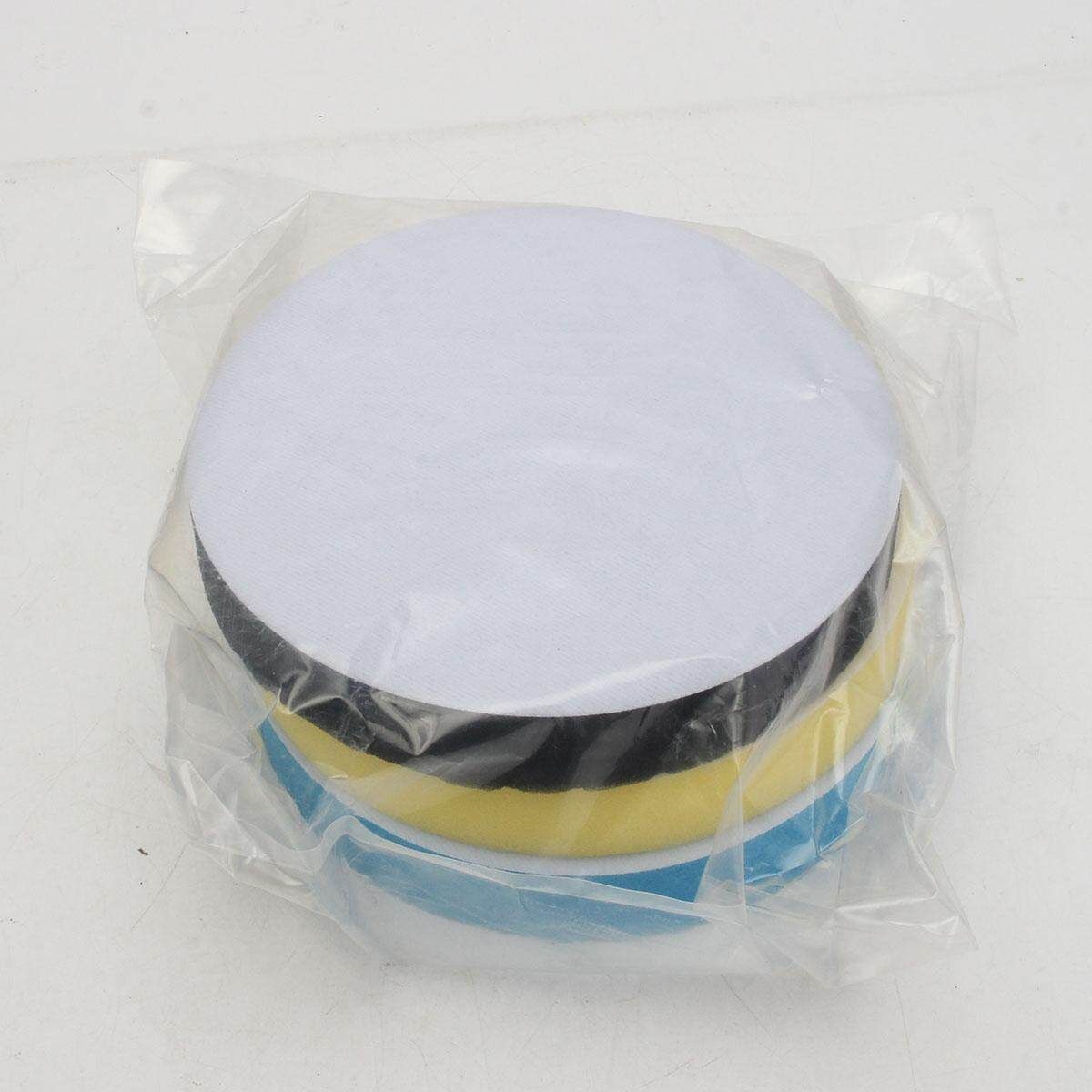 3PCS 3/4/5/6/7 Inch Buff Polishing Pad Kit For Car Polisher 7 Inches
