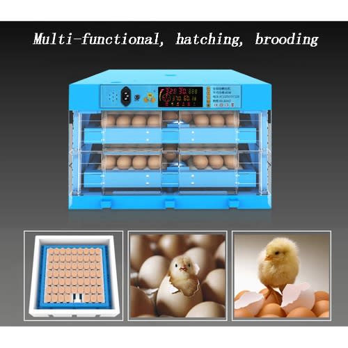 Dual Power 192 Eggs Incubator-12v/220v