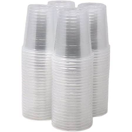 Small Disposable Cups - 100 Pieces