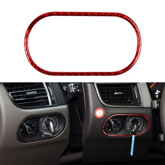 Panel Frame Heat-resistant Durable Carbon Fiber Red-Red