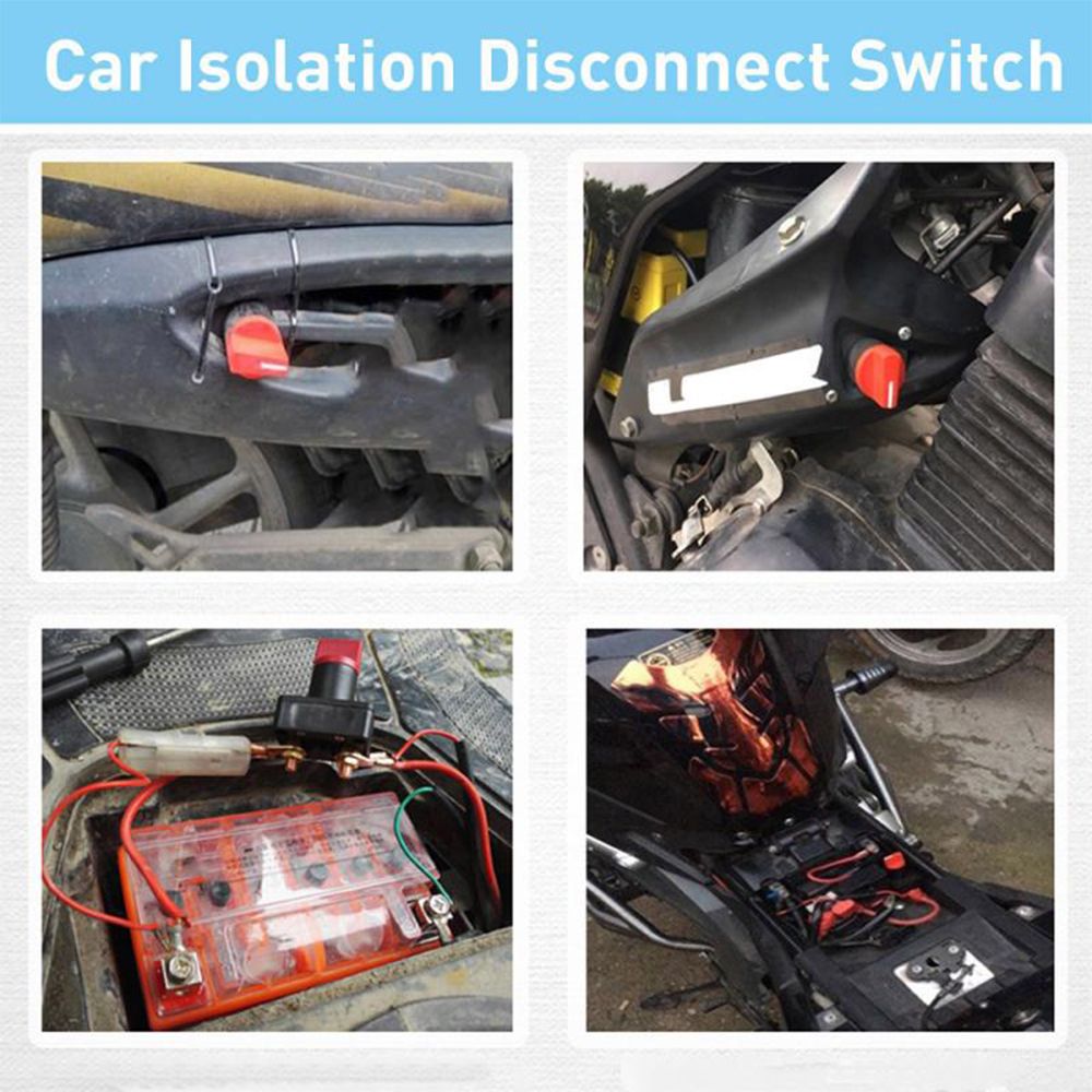 Cut-Off Switch Dc 12v Anti Leakage Power Knob Type