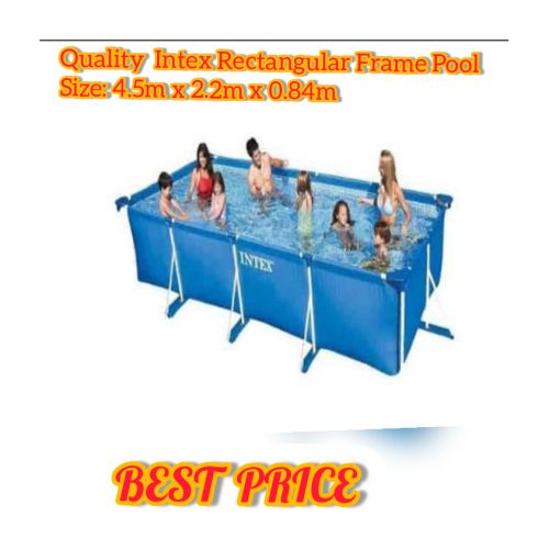 Metal Frame Model: 28273 Rectangular Pool 4.5m X 2.2m X 84cm