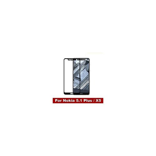 Nokia 5.1 Plus /x5 Tempered Glass (black)