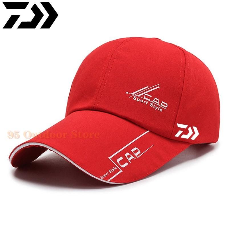 2022 The New Daiwa Brand Fishing Hat Summer Outdoor Mountaineering Hat Anti-UV Cap Windproof Sports Sun Hat DAIWA Brand Fishing
