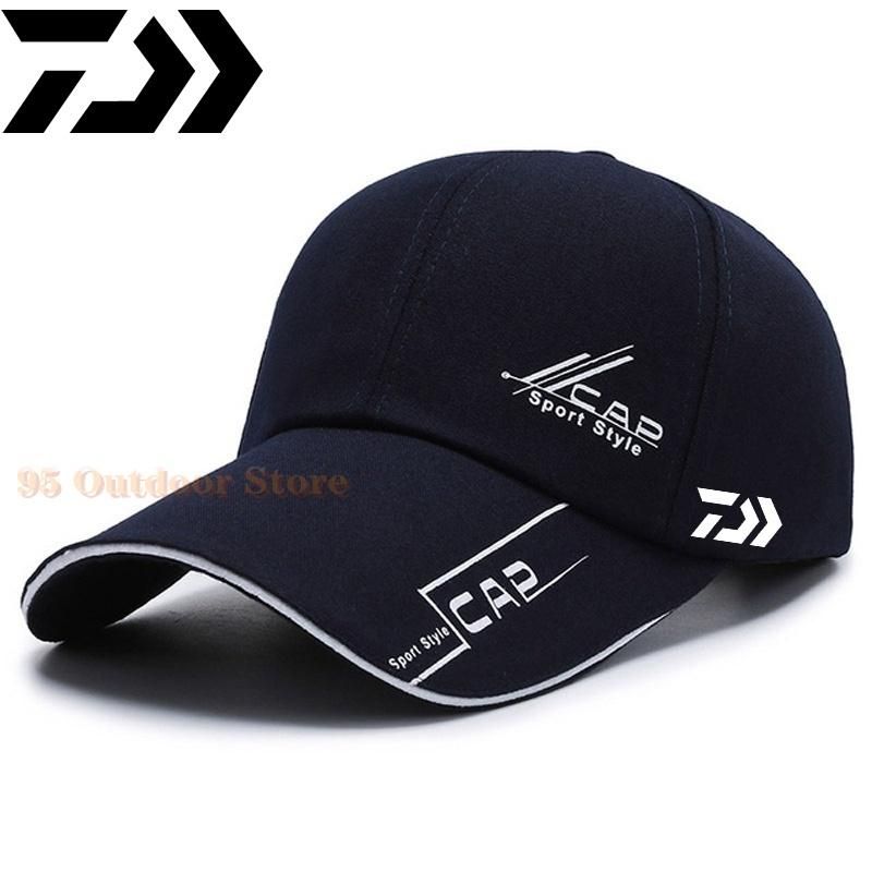 2022 The New Daiwa Brand Fishing Hat Summer Outdoor Mountaineering Hat Anti-UV Cap Windproof Sports Sun Hat DAIWA Brand Fishing