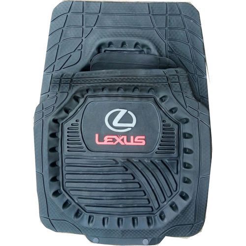5pcs Of Car Foot Mat For All Lexus Cars - Black