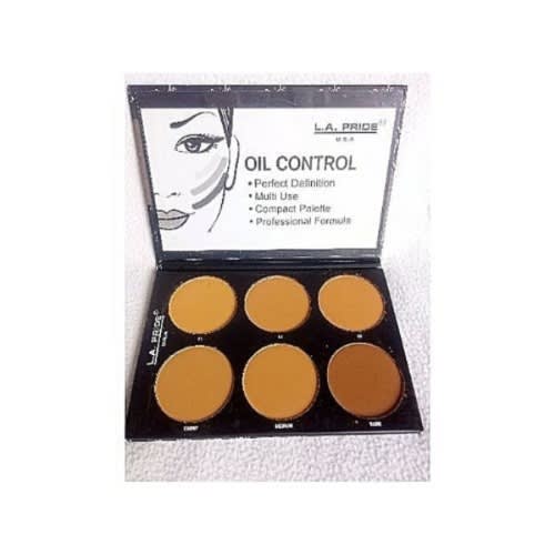 L.a. Pride 6-in-1 Oil Control Compact Powder Palette