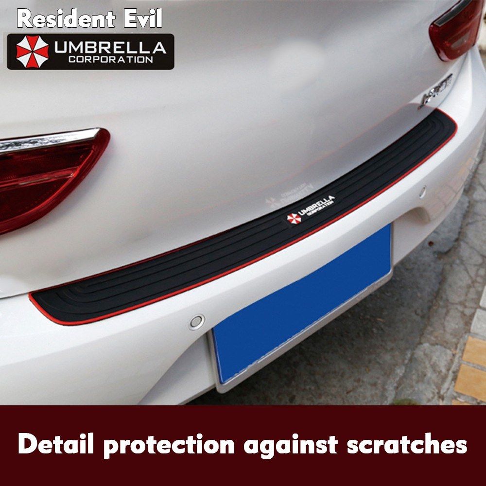 90CM Universal Car Trunk Door Sill Protector Rubber Strip