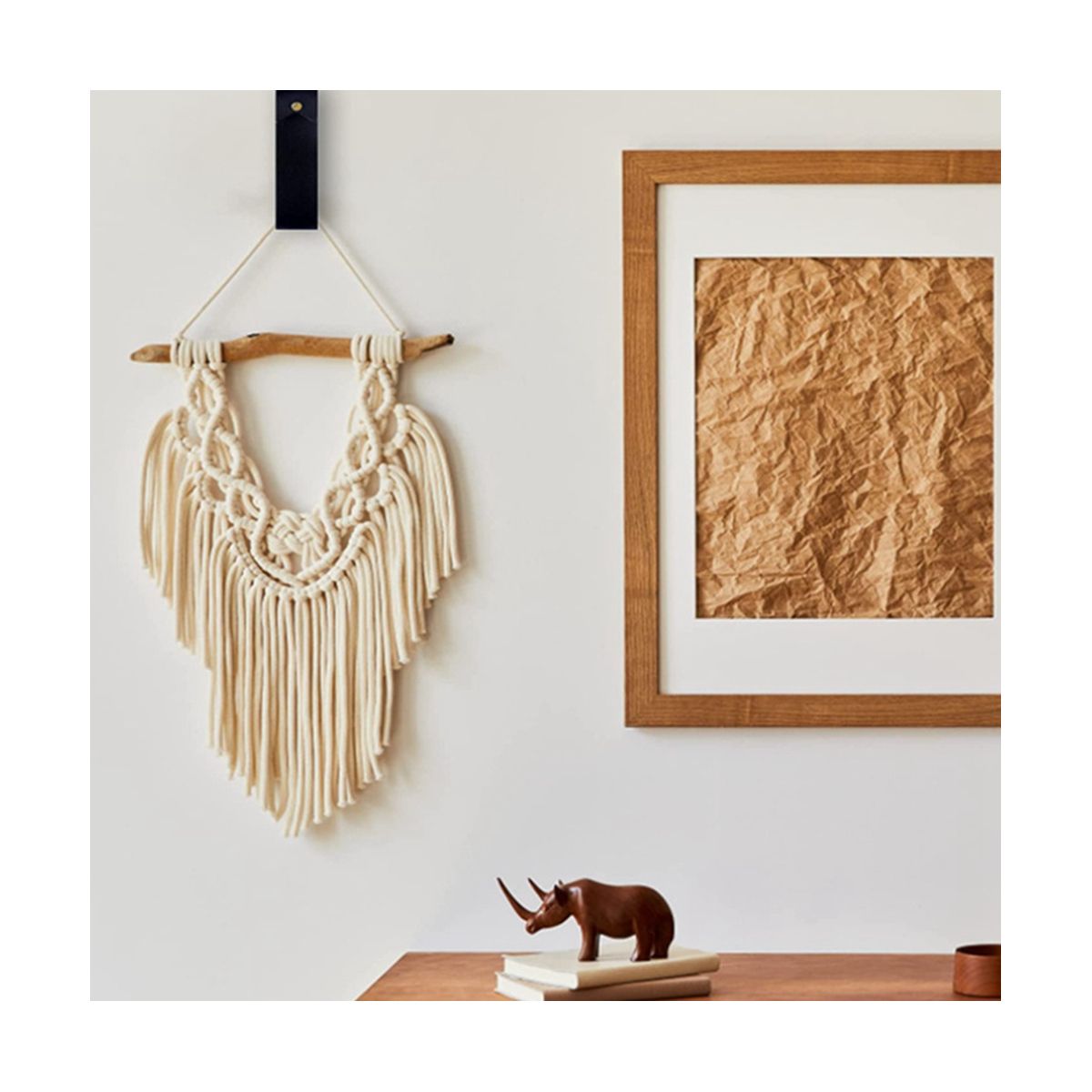 Curtain Rod Holder Bracket Loop Strap for Wood Curtain Rod Strap Wall Hooks for Hanging Towel Tapestry Canoe Paddle