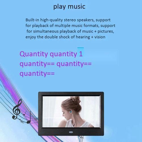 Digital Picture Frame 7 Inch Mult-Media Player