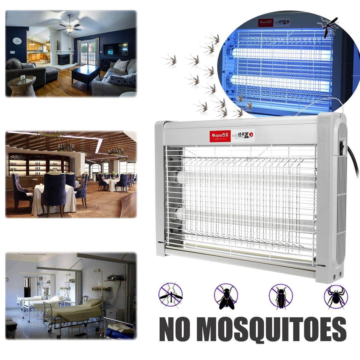 220V 20W Insect Killer Electric Mosquito Fly Bug Insect Trap Catcher Lamp
