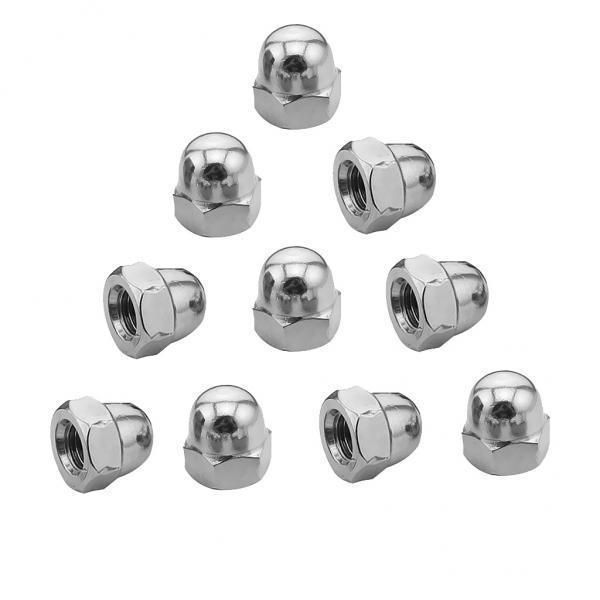 2x 10pcs Cupola Hex Nuts For Screws Threads Bolts