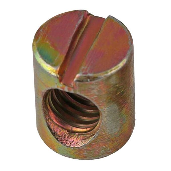 M6 M8  Barrel Nut Cross Dowel Beds Cots Connector Furniture Cam