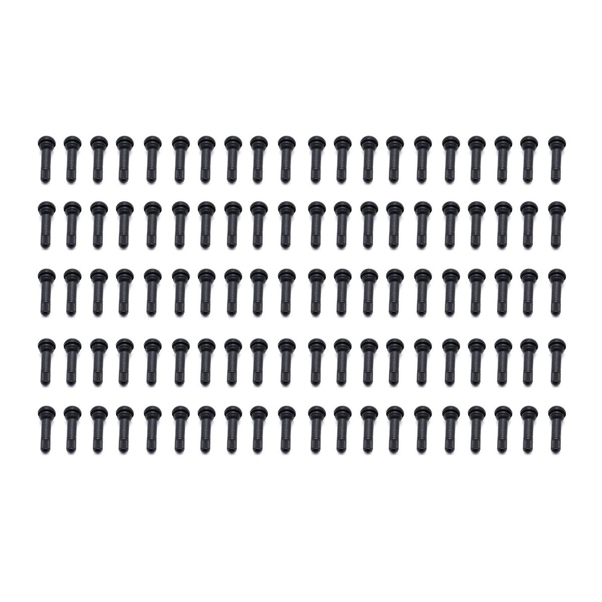 TR414 Rubber Snap-in Tire Valve Stem (100pcs/bag) for Car Auto Vehicle