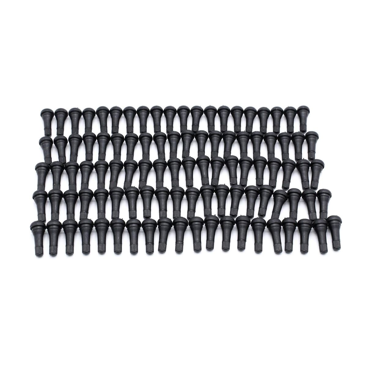 TR414 Rubber Snap-in Tire Valve Stem (100pcs/bag) for Car Auto Vehicle