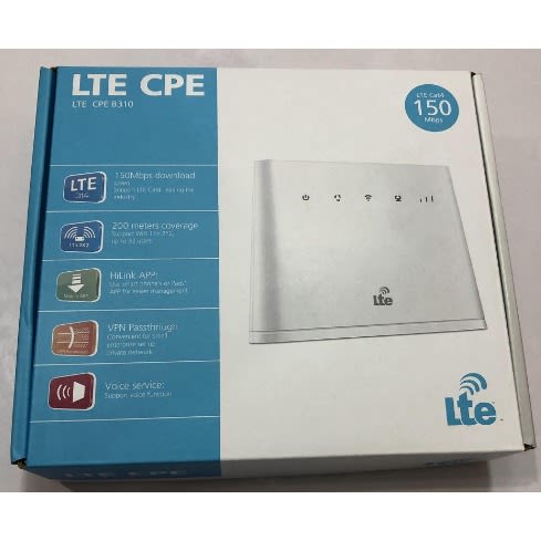 B310As-852 4G LTE Universal CPE Router With LAN Port For All Networks