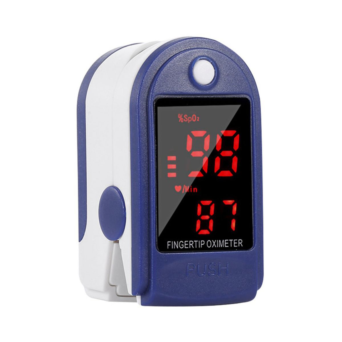 Fingertip Pulse Oximeter Blood Oxygen Saturation   Heart