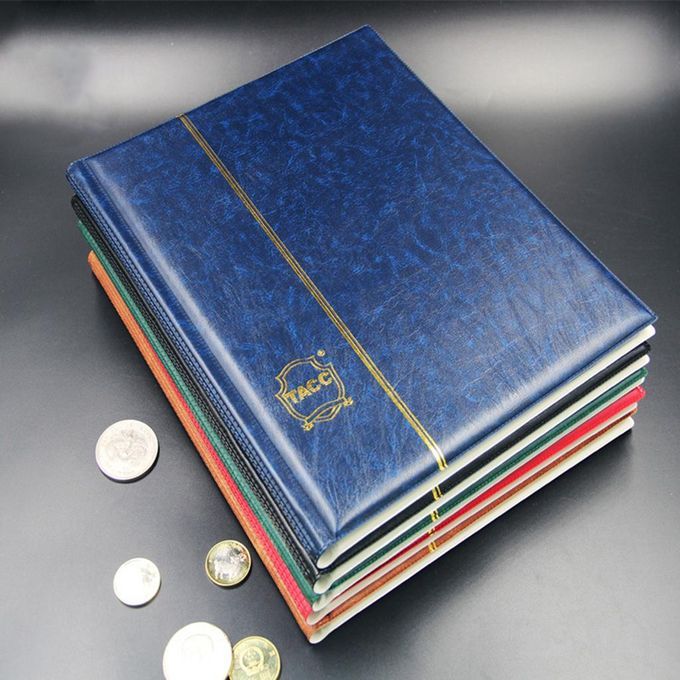 120 Coin Collection Holders Bag Storage Money  Pocket Album Xmas Brown