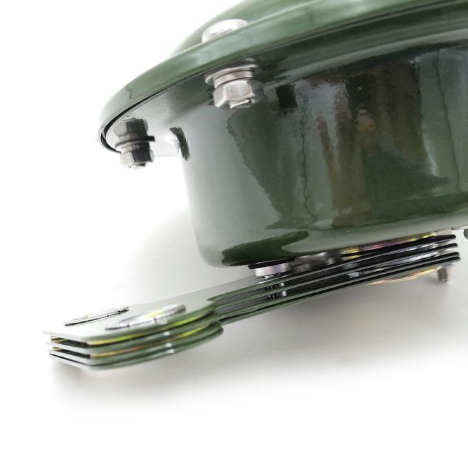 24V 110dB Electric Horn Round Loud Speaker Waterproof For