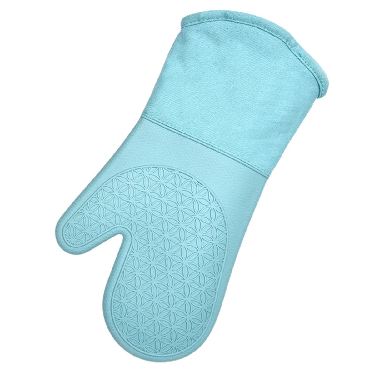 Oven Glove High Temperature Resistant Oven Mitten Green