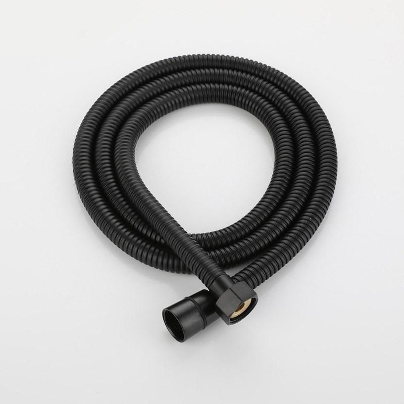 Black Paint 304 Stainless Steel Bathtub Simple Shower Set Hot and Cold Shower Mixing Valve Bathroom Faucet Wholesale