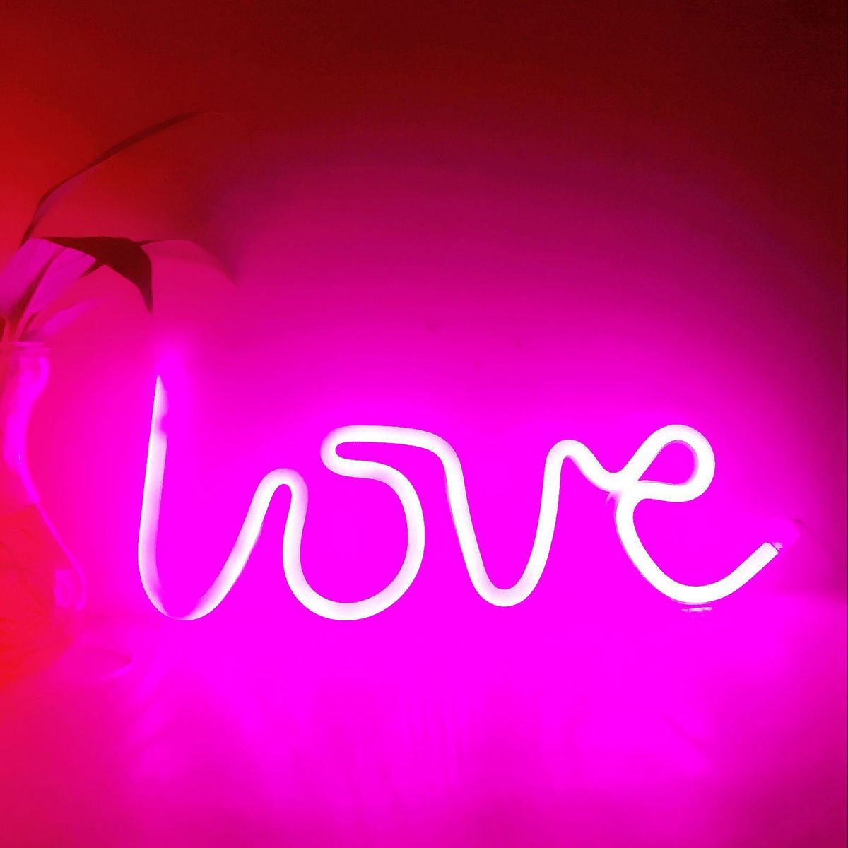 Neon Lamp LOVE Confiding Love Marriage Proposals Decoration