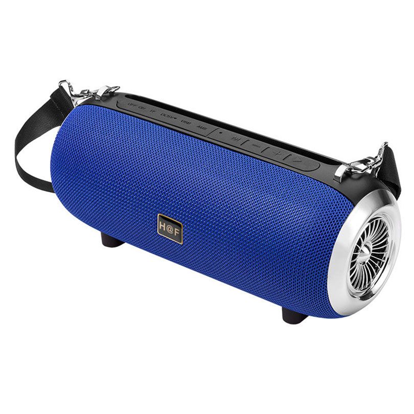 Powerful Stereo Portable Speaker Wireless Outdoor Speakers Bluetooth-compatible With FM Radio AUX TF USB MP3 Music Center Column
