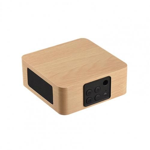 Q1A Bluetooth 4.2 Wood Wireless Speakers Rechargeable Heavy BSpeaker Subwoofer Music Player Loudspeaker Bluetooth Speakers