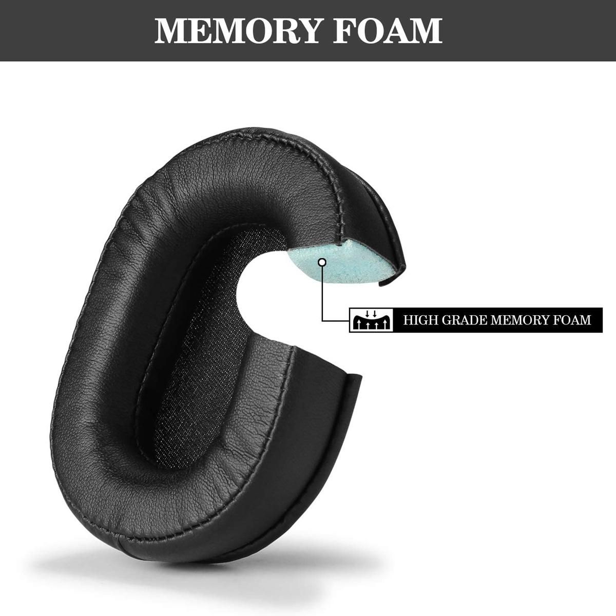 Replacement Ear Pads for ATH M50X Fits Audio Technica M40X