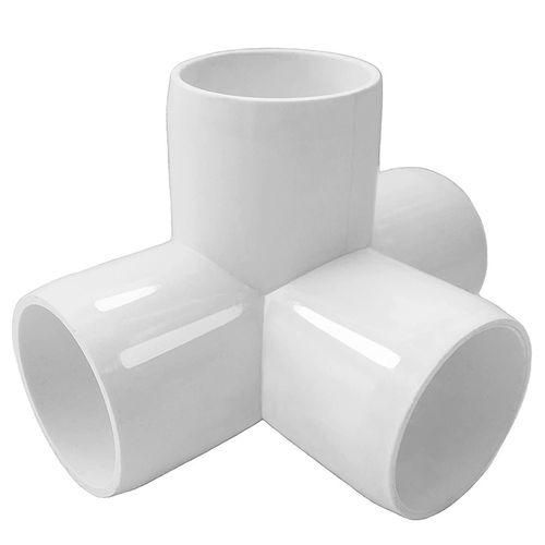 4Way 1/2 In Tee PVC Fitting Elbow - Build Heavy