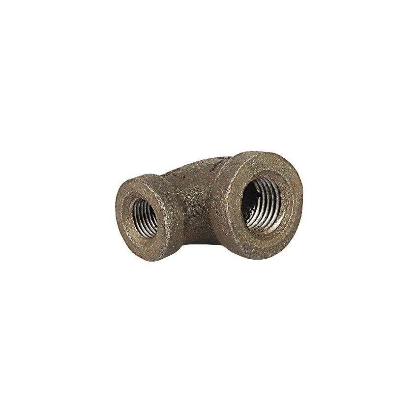 Malleable Iron Fitting Elbow Black 1/4