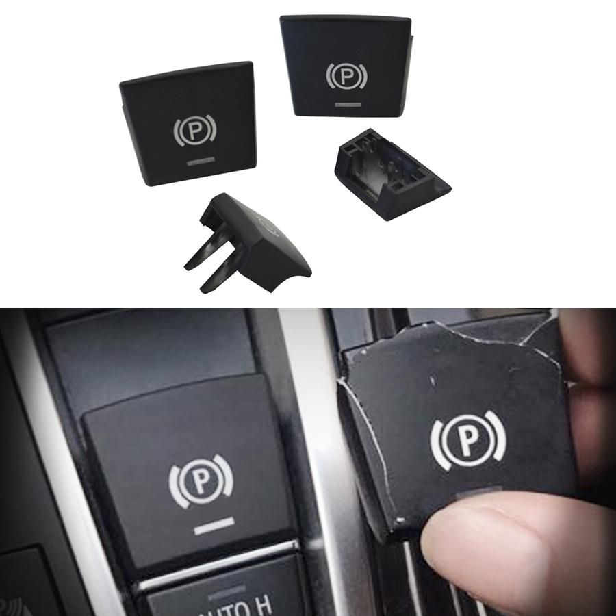 for BMW 5 Series 520 523 525 528 730 740 Electronic Handbrake P Button Plastic Black Cap Switch