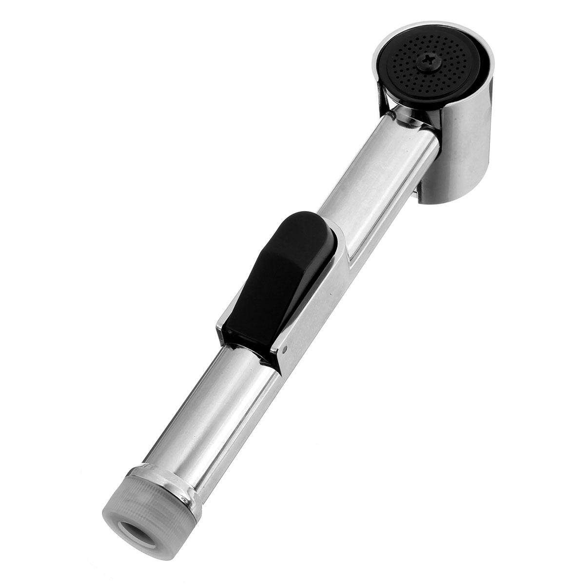 Chrome Plated ABS Shattaf Toilet Bidet Spray Hand Held Portable Bidet Shower
